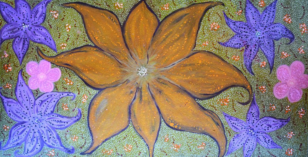 <br>Flowers - 329-24</br><br><i>Madeline Sandy</i></br> - Image 2